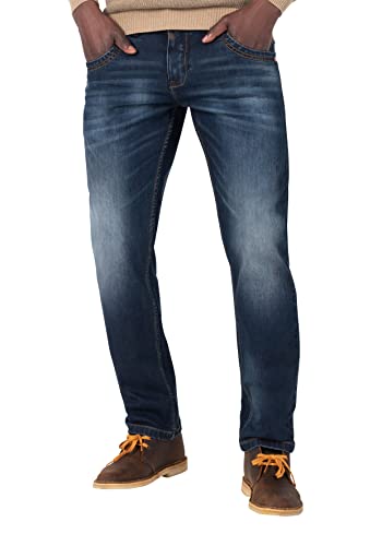 Timezone Herren Regular EliazTZ Jeans, Indigo Work wash, 38/34 im Sale