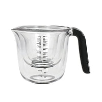 Thumbnail for KitchenAid 3er Set Messbecher, Spülmaschinenfest – großer 1-Liter Becher (4 Cups), 500ml Becher (2 Cups), und 250ml Becher (1 Cup) – Schwarz im Sale