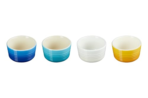 Le Creuset 4er-Set 100ml Mini-Rundkännchen, Riviera, 89109101219030 im Sale