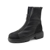 Thumbnail for Paul Green Damen Bootie mit Warmfutter, Frauen Plateaustiefeletten,Warm gefüttert,uebergangsschuhe,uebergangsstiefel,Schwarz (Black),40 EU / 6.5 UK im Sale