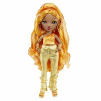 Thumbnail for Rainbow High - Meena Fleur - Safran-goldene Modepuppe - 2 Mix & Match Designer-Outfits und Accessoires - Für Kinder von 6-12 Jahren und Sammler