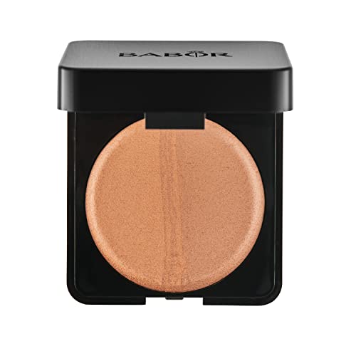 BABOR MAKE UP Satin Duo Bronzer, leichter Bronzing Puder in gebackener Textur, zweifarbig, für ein natürlich gebräuntes Finish, 6 g