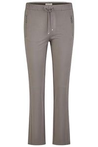 Thumbnail for Barbara Lebek Damen Jersey Joggpants Hose mit Taschen Grey im Sale