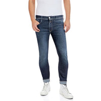 Thumbnail for Replay Herren Jeans Anbass Slim-Fit Hyperflex Recycled mit Stretch, Dark Blue 007-1 (Blau), 36W / 34 im Sale