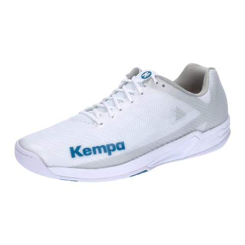 Kempa Unisex Wing 2.0 Sport-Schuhe, weiß/deep blau, 49 EU im Sale