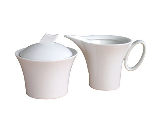 CreaTable 13571, Serie Wing weiß, Geschirrset Milch- und Zucker Set 2 teilig im Sale