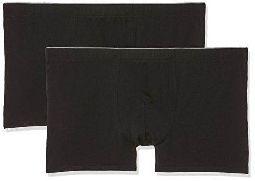 Palmers Herren Smart Pants Doppelpack Boxershorts, Schwarz (Schwarz 900), Medium (2er Pack)