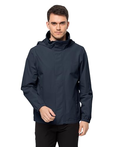 Jack Wolfskin Herren Stormy Point 2l Jkt Jacket, Schwarz, EU im Sale