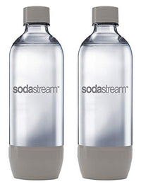 Thumbnail for SodaStream Sprudlerflaschen aus Kunststoff, 1 Liter, grau (2 Stück) grau