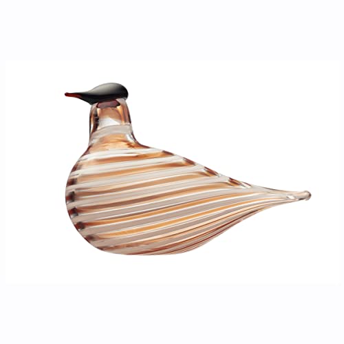 Iittala Birds by Toikka Crake Jahresvogel 2022 Glas Kupferfarben, Maße: 14,5cm x 11,5cm, 1062681 im Sale