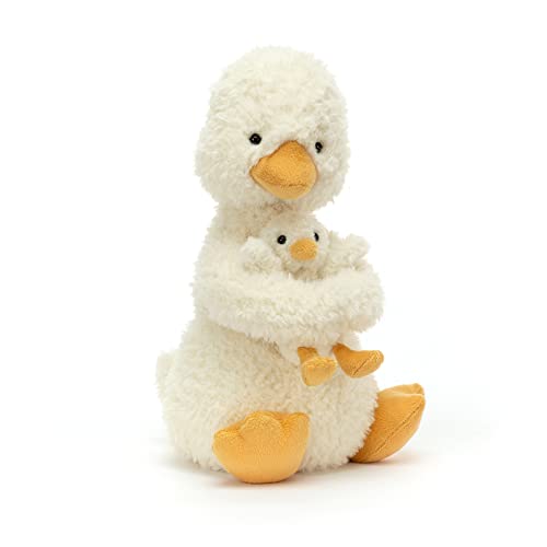 Jellycat Huddles Ente mit Baby Sammelfigur Plüsch Dekoration