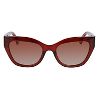 Thumbnail for Longchamp Unisex Lo691s Sunglasses, 602 Wine, 70