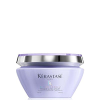 Thumbnail for Kérastase Haarmaske für trockenes und blondiertes Haar, Gegen Gelbstich, Mit Hyaluron und Neutralisatoren, Masque Ultra-Violet, Blond Absolu, 200 ml