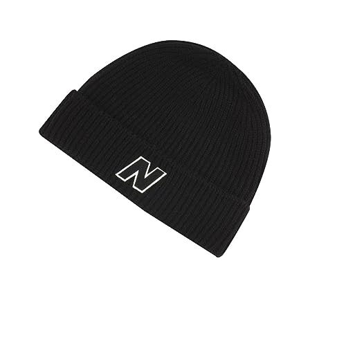 New Balance Cuffed Beanie Black im Sale