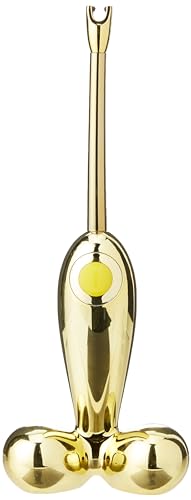 Alessi Firebird 2.0 GV34 GD - Design Feuerzeug aus Thermoplastisches Harz, Gold im Sale