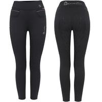 Thumbnail for Cavallo Liz Grip RL Damen Reithose Winter Reitleggings schwarz HW 2022, im Sale