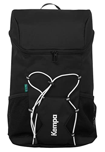 Kempa Rucksack Pro für Handball Backpag Rucksack mit Ballnetz - flexibel mit mehreren Taschen und gepolsterter Rückenfläche - 17 Liter im Sale