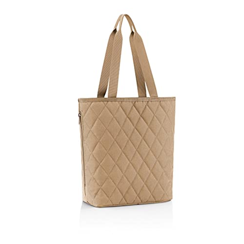 reisenthel classic shopper M rhombus ginger – Geräumige Shopping Bag und edle Handtasche in einem – Aus wasserabweisendem Material im Sale