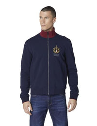 Thumbnail for Aeronautica Militare Herren-Sweatshirt Full-Zip Dreifarbige Pfeile 242FE1937F418 8057630290914 - Blau Dunkelblau 8380 im Sale