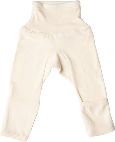 Cosilana Baby Hose lang- mit Kratzschutz am Bein 50/56 Natur 01 im Sale