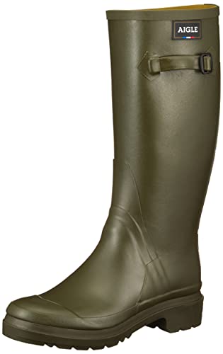 Aigle Herren Cessac Regenstiefel, Khaki, EU im Sale