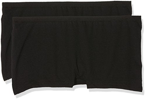 Palmers Damen Panties Natural Cotton, 2er Pack, Schwarz (Schwarz 900), 44 (Herstellergröße: L) im Sale