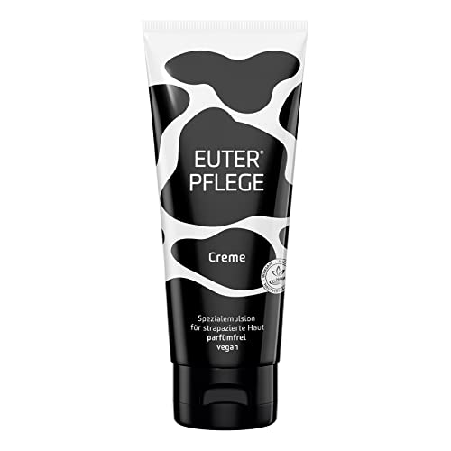 EUTERPFLEGE Pflegecreme, intensive Pflege für trockene Haut, Feuchtigkeitscreme für Hand und Körper, parfümfrei, Allergiker geeignet, 100ml