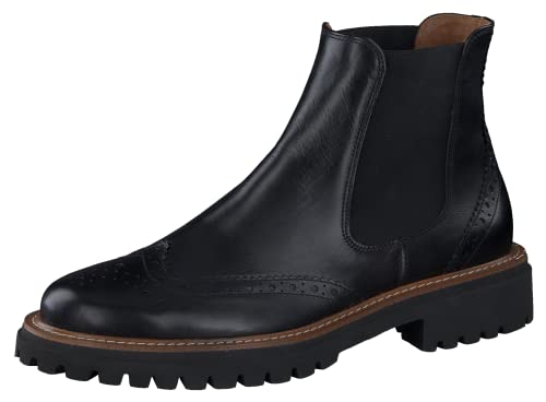 Paul Green Damen Chelsea-Stiefelette, Frauen Chelsea Boots,halbstiefel,Kurzstiefel,uebergangsschuhe,uebergangsstiefel,Schwarz (Black),38.5 EU / 5.5 UK im Sale