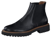 Thumbnail for Paul Green Damen Chelsea-Stiefelette, Frauen Chelsea Boots,halbstiefel,Kurzstiefel,uebergangsschuhe,uebergangsstiefel,Schwarz (Black),38.5 EU / 5.5 UK im Sale