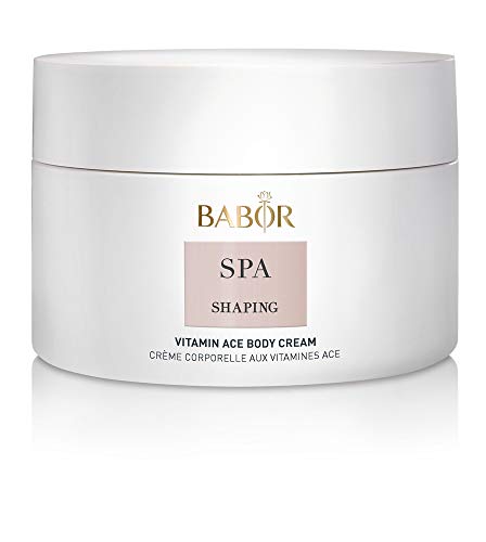 BABOR SPA Shaping Vitamin ACE Body Cream, reichhaltige Anti-Aging Creme, schützt vor umweltbedingter Hautalterung, regeneriert, gegen Cellulite, 200ml, Cedarwood im Sale