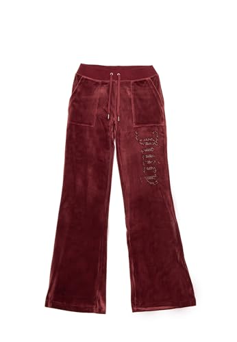 Juicy Couture - Jogger aus Polyester für Damen, Burgunderrot, im Sale