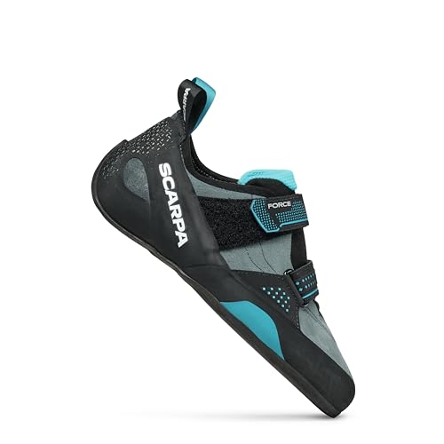 Scarpa Force Blau-Grau - Komfortabler gepolsterter Herren Kletterschuh, im Sale