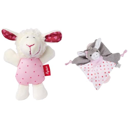 SIGIKID 41189 Rassel Schaf Red Stars Mädchen und Jungen Babyspielzeug empfohlen ab Geburt rosa & Sterntaler Baby Mädchen Schmusetuch EMMI GIR im Sale