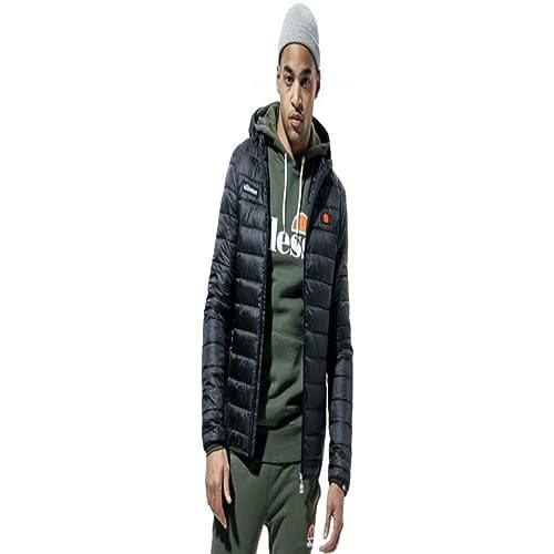 ellesse Herren Padded Jacket Lombardy, Anthracite, EU im Sale