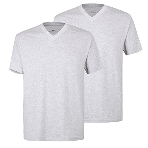 Götzburg Herren 741275-8709 T-Shirt, Weiß (Weiss 1), Large (Herstellergröße: L/52) (2er Pack) im Sale