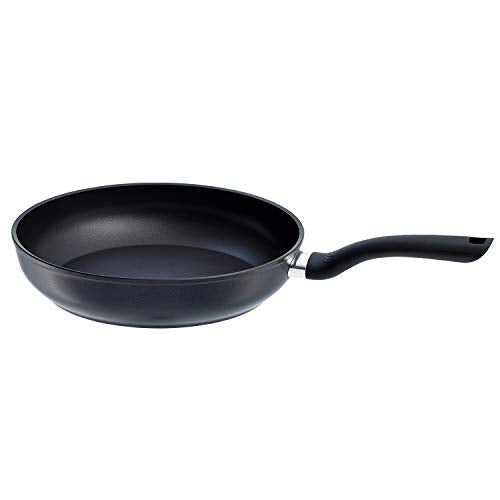 Fissler Cenit / Aluminium-Pfanne versiegelt (Ø 24 cm) beschichtete Brat-Pfanne, antihaftend, alle Herdarten – auch Induktion, Schwarz im Sale