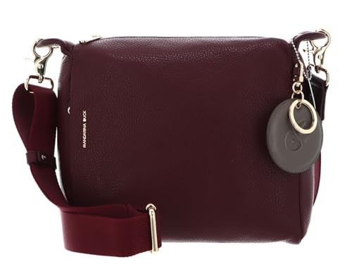 Mandarina Duck Damen Mellow Leather Umhängetasche, Windsor Wine im Sale