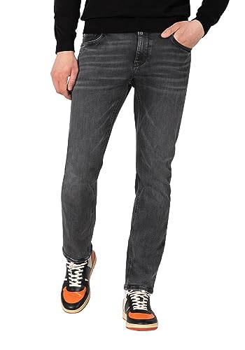 Timezone Herren Jeans Slim EDUARDOTZ - Slim Fit - Schwarz - Carbon Black Wash, im Sale