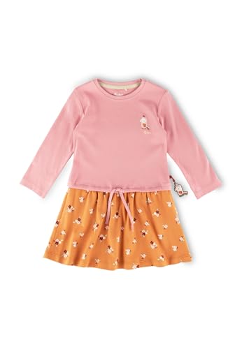 Sigikid Mädchen Kinderkleid, Rosa/Zimt, 116 EU im Sale