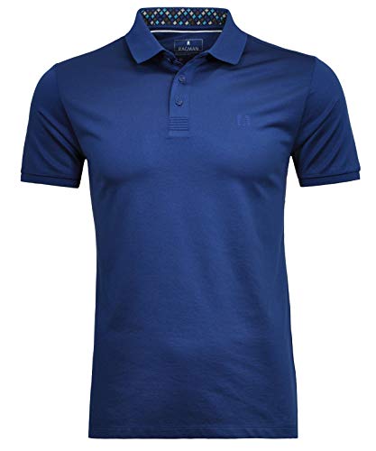 RAGMAN Herren Polo-Shirt Uni Keep Dry, modern fit , Hellrot-638 im Sale