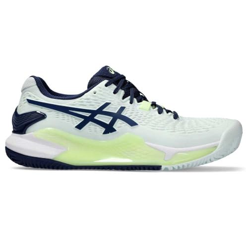 ASICS Damen Gel-Resolution 9 Clay Sneaker, Pale Mint/Blue Expanse, 37 EU im Sale