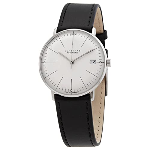 JUNGHANS max Bill Armbanduhr Kleine Automatic Schwarz/Silberfarben 27/4105.02 im Sale