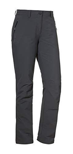 Schöffel Damen Pants Engadin, Outdoor Hose, strapazierfähige Wanderhose für Frauen, wasserabweisende Damen Hose mit sportlichem Schnitt, charcoal, 20 im Sale