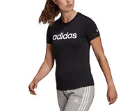 Thumbnail for adidas Damen Essentials Slim Langarm T-Shirt, Black/White, im Sale