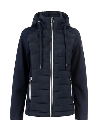 s'questo Jacke Moderne, Kurze Jacke, warm, Softshell, schöne Farben Navy Soquesto Jacken Herbst/Winter 2024 im Sale