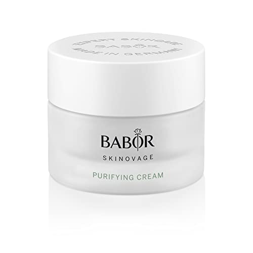 BABOR SKINOVAGE Purifying Cream, Gesichtscreme für unreine Haut, Klärende und porenverfeinernde Gesichtspflege, Vegane Formel, 50 ml im Sale