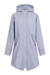 Thumbnail for derbe Regenjacke Traveby Friese Plain Damen Flieder Grau | Frauen | Regenmantel | Mesh-Futter | Kurzmantel | Hamburg im Sale