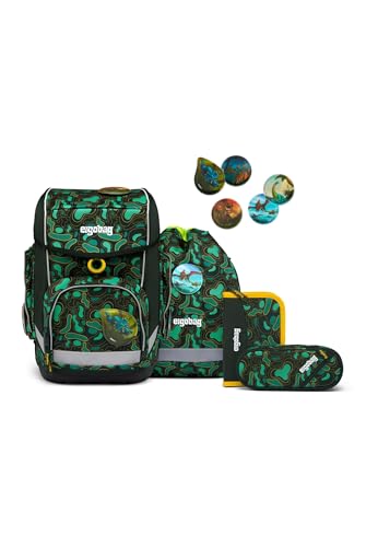 ergobag cubo Set ergonomischer Schulrucksack Klassisch 6-teilig 1. Klasse Grundschule im Sale