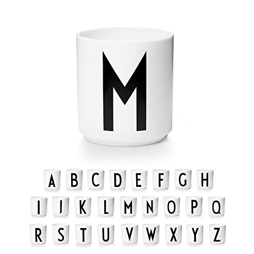 Design Letters Porzellan Kaffeetassen | Ideal für Weihnachtsdeko, Weihnachtsgeschenke | Kaffeebecher Geschenke für Frauen, Männer | Tasse mit Buchstaben für Weihnachtsdeko Innen, Tischdeko | 250 Ml im Sale