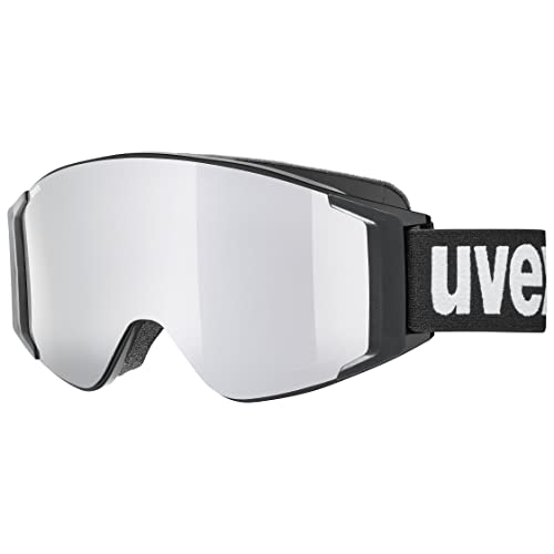 uvex g.gl 3000 TOP - Skibrille für Damen und Herren - polarisiert - mit Wechselscheibe - black/silver-brown - one size im Sale